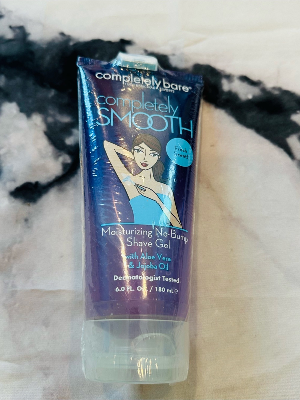 NWT completely bare Moisturizing No-Bump Shave Gel with Aloe Vera & Jojoba Oil